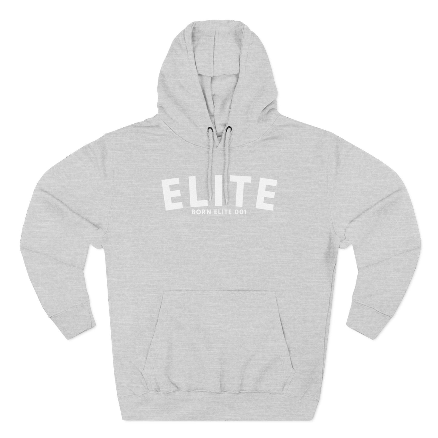 Three-Panel Fleece Hoodie