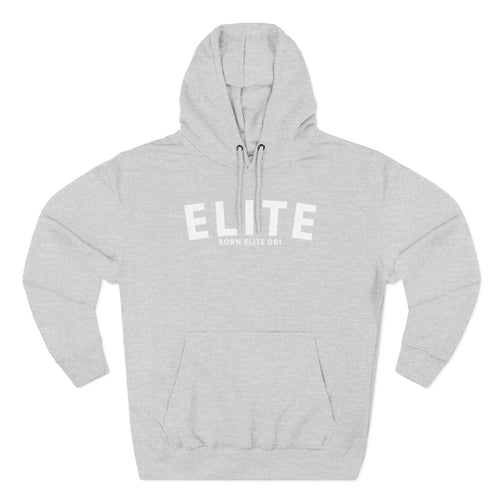 Three-Panel Fleece Hoodie
