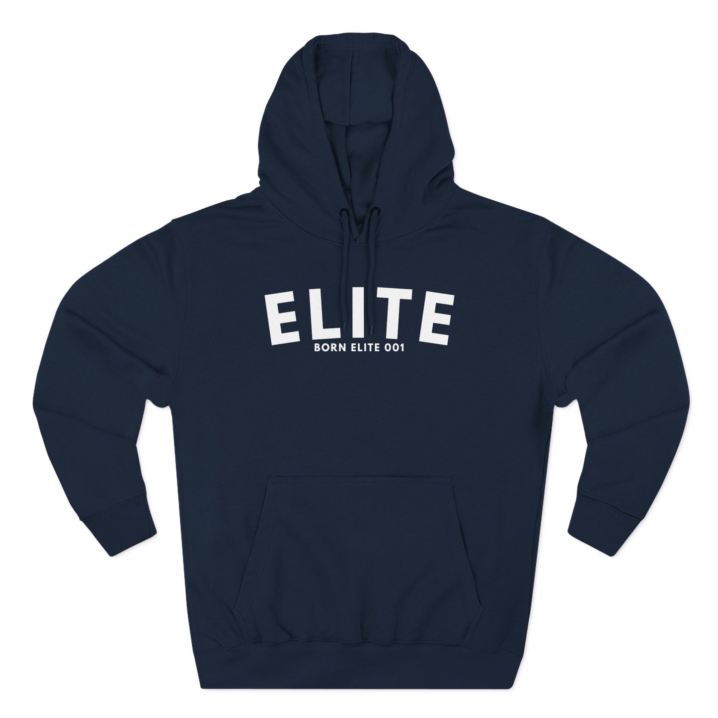 Three-Panel Fleece Hoodie