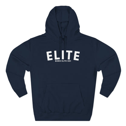 Three-Panel Fleece Hoodie