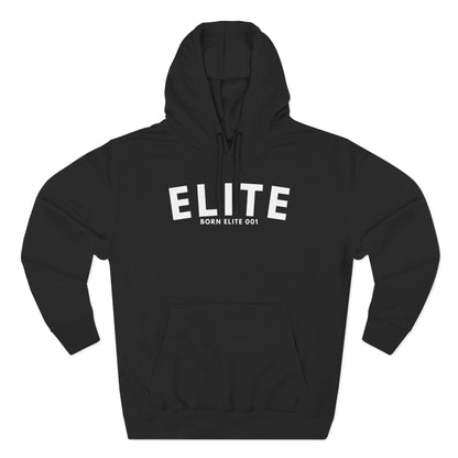 Three-Panel Fleece Hoodie