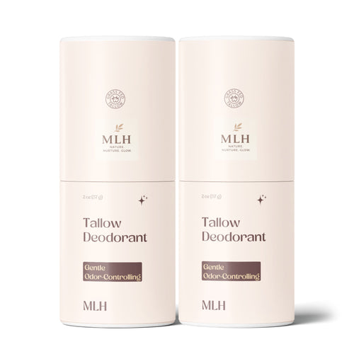 2 Pack Natural Tallow Deodorant Stick